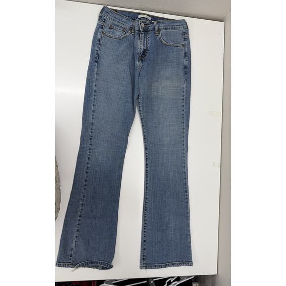 Levis Womens Jeans Size 8 Long Bootcut 515 Denim Jeans - Picture 2 of 12